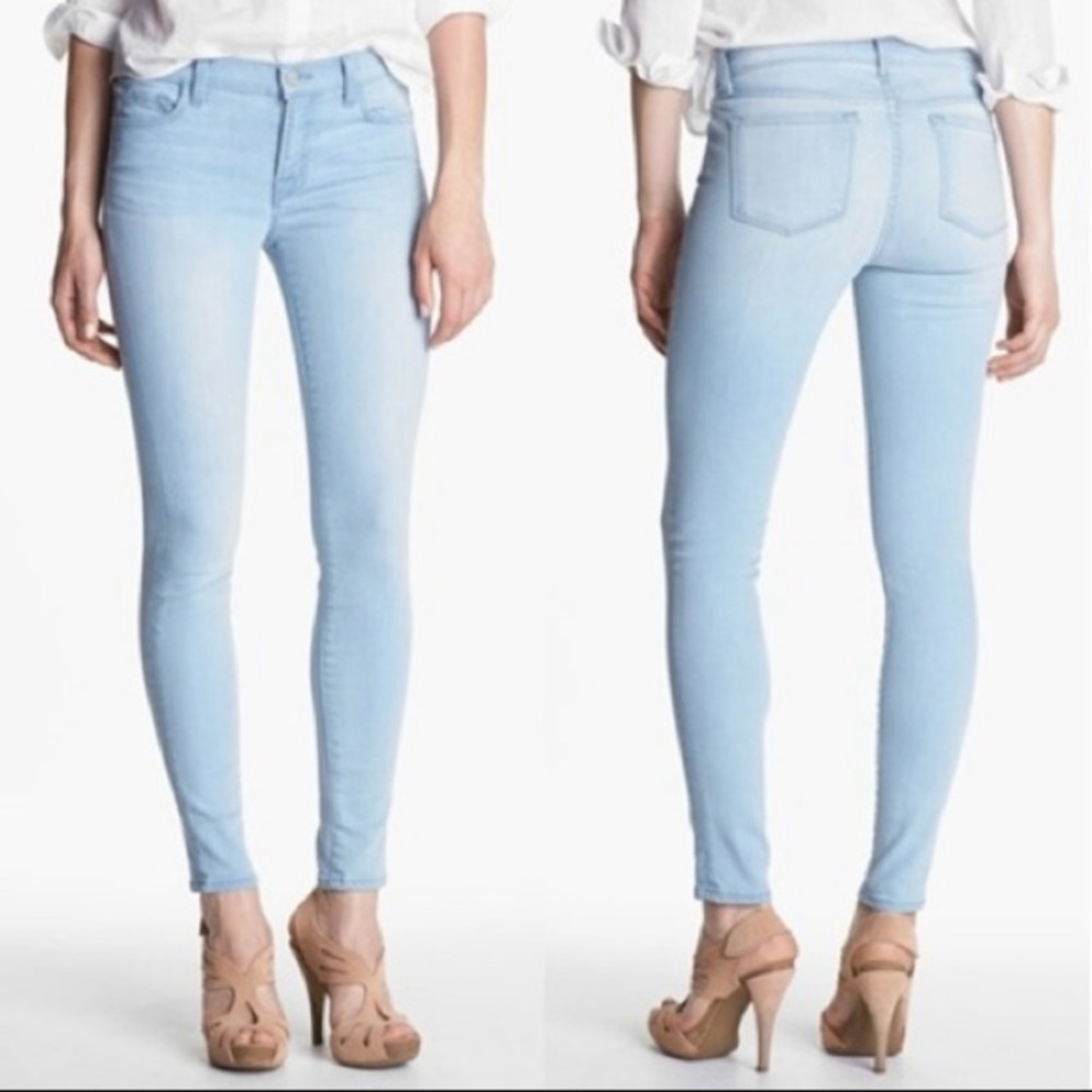 J Brand Journey Mid-Rise Skinny Jean